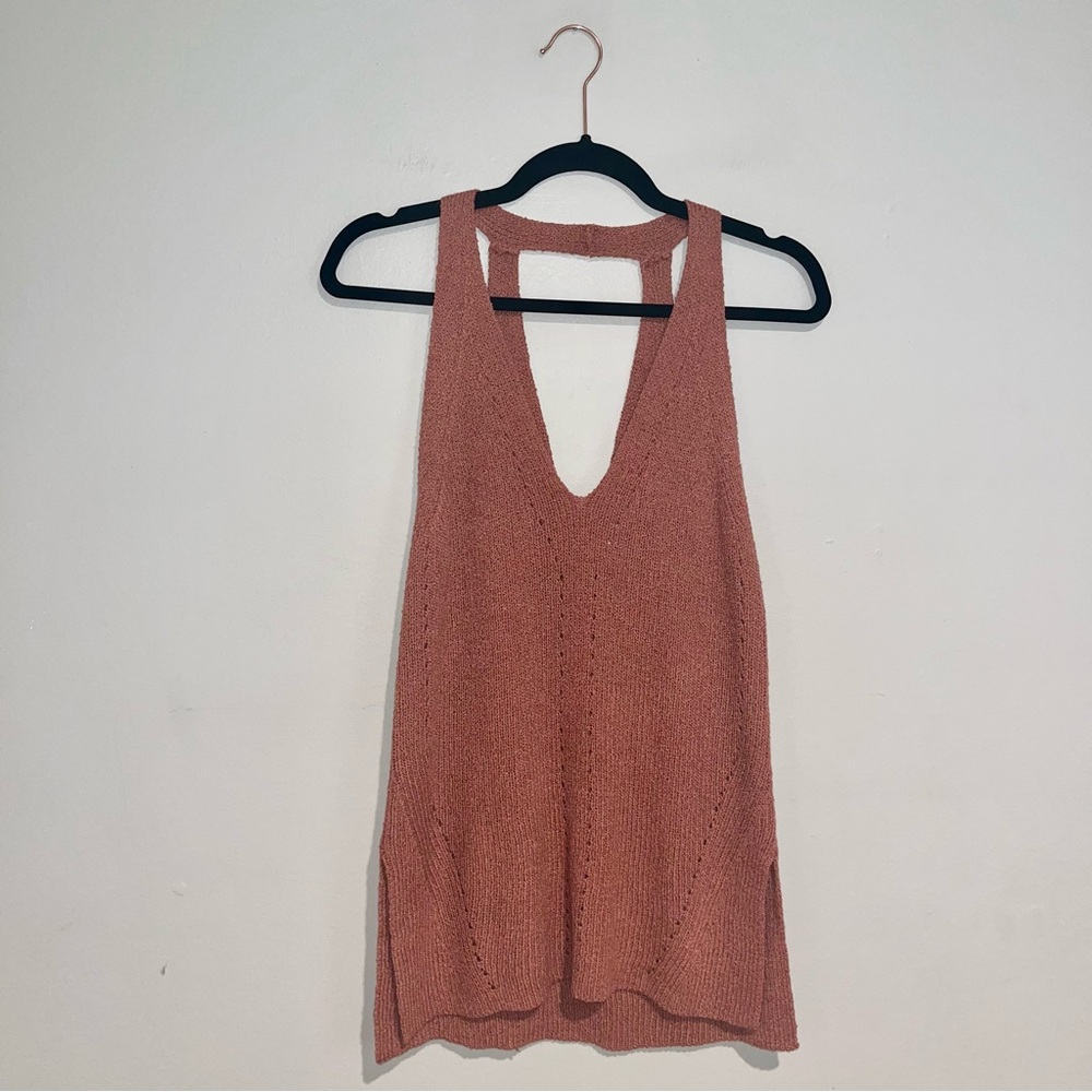 Lush Knitted Tank Top Sz S